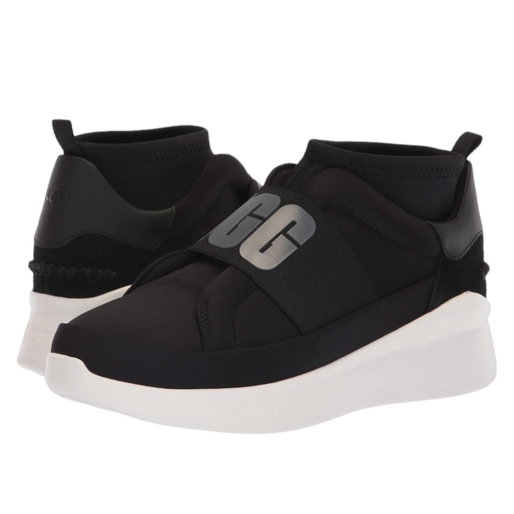 UGG Black and White Women's Sneakers